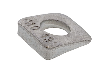 ステンレス 傾斜座金 (テーパーワッシャー)(13゜レール用)